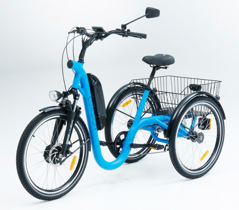 Tricycle evasion bleu electric 24 1
